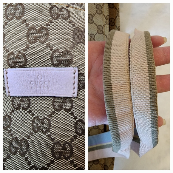 ✨️GUCCI GG Canvas Web Tote Bag - Picture 12 of 15